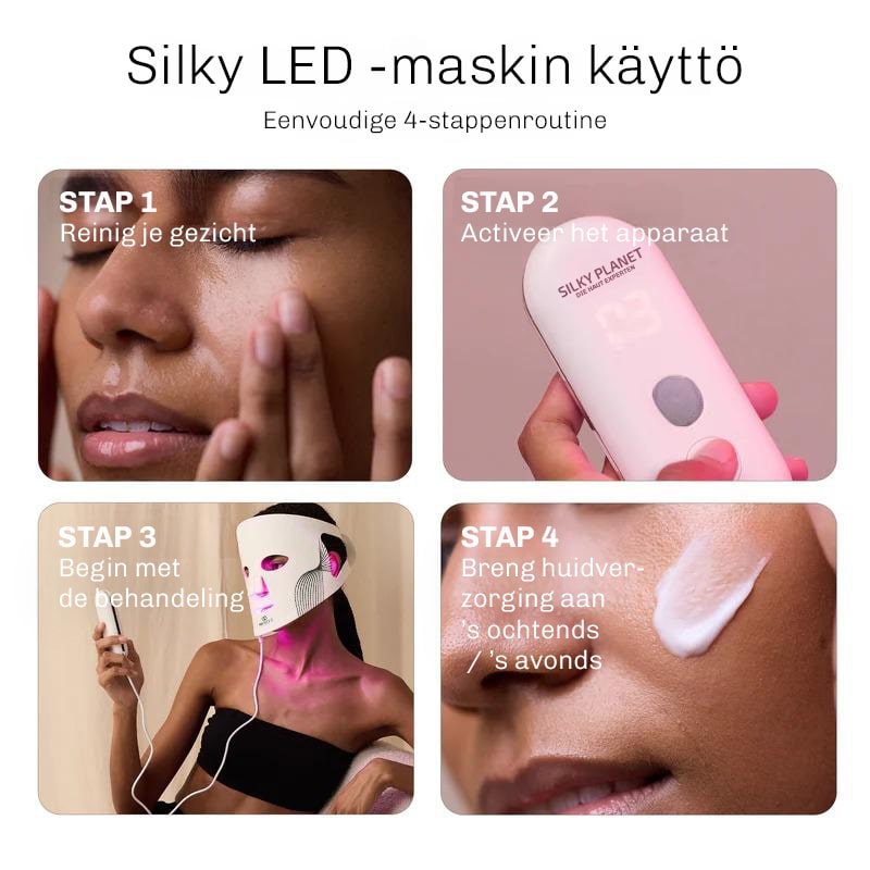LED Licht Therapie Gezichtsmasker