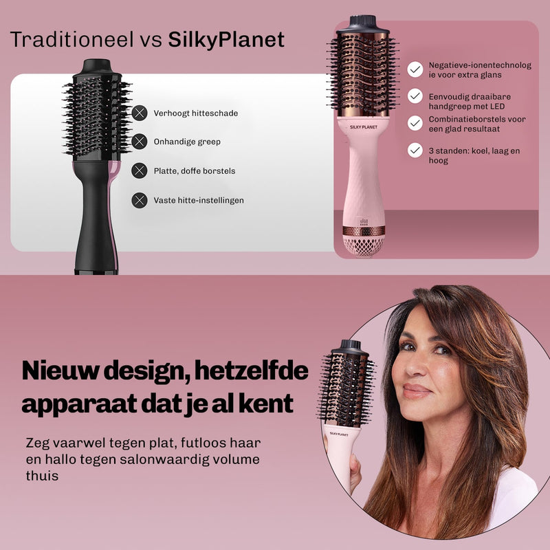 VolumeBorstel Styler 2-in-1