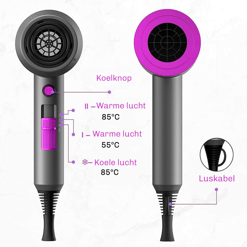 Ionische Haardroger AirFusion