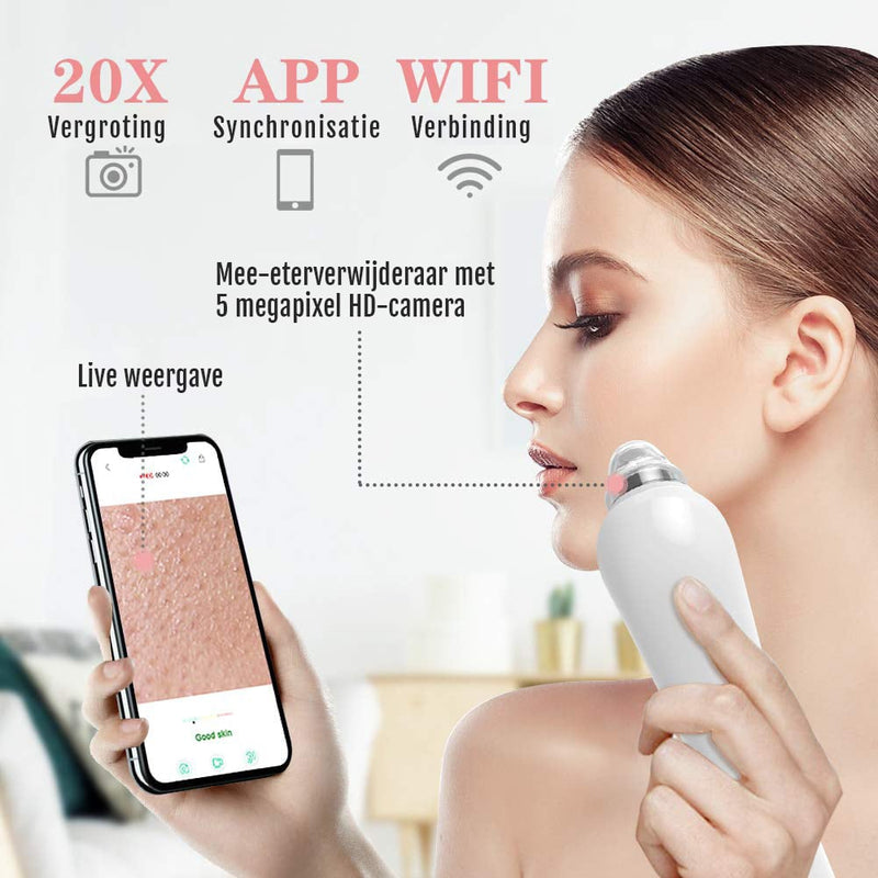 Mee-eter verwijderaar met camera