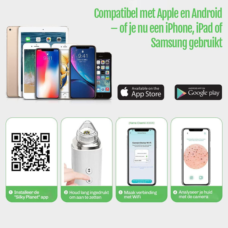 Mee-eter verwijderaar met camera