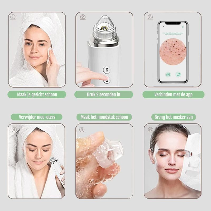 Mee-eter verwijderaar met camera