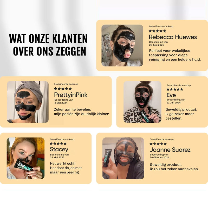 Mee-eter Verwijder Black Masker