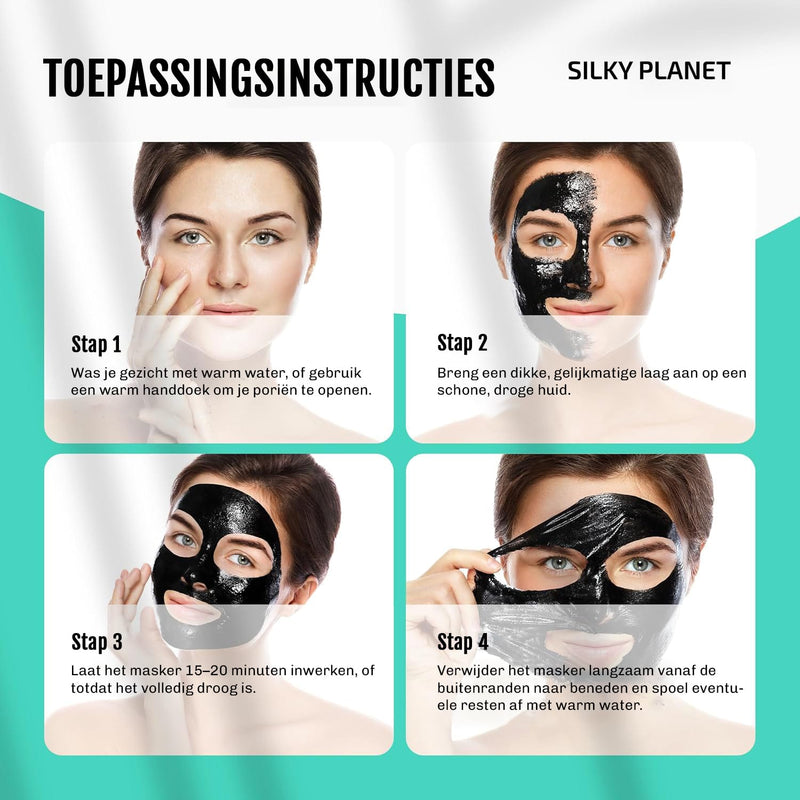 Mee-eter Verwijder Black Masker