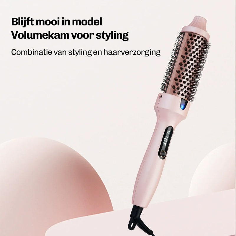 Warme Rondborstel voor Volume