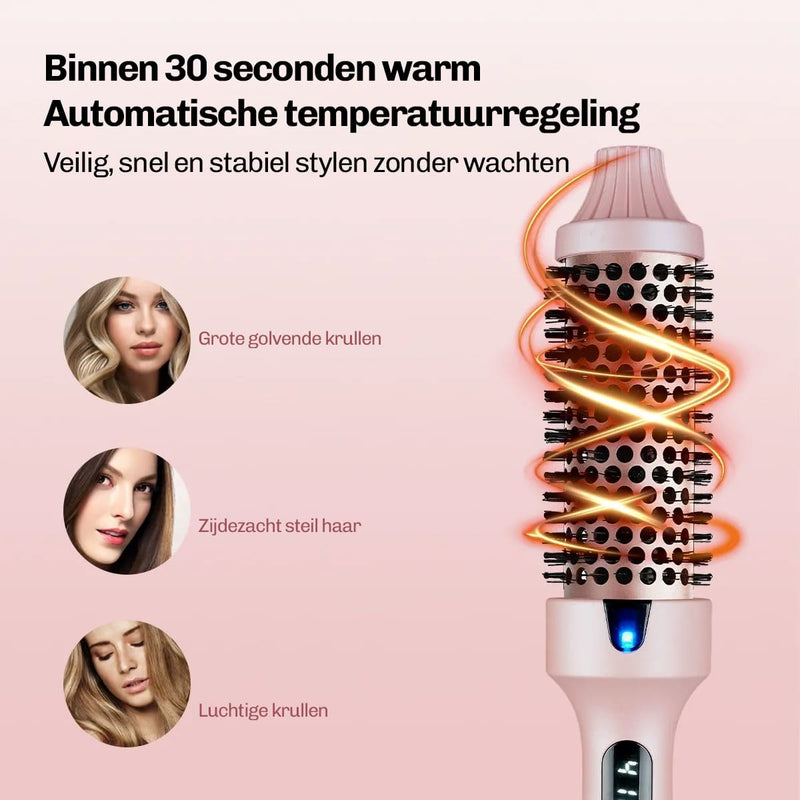 Warme Rondborstel voor Volume