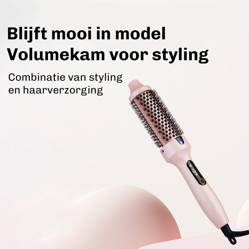 Warme Rondborstel voor Volume
