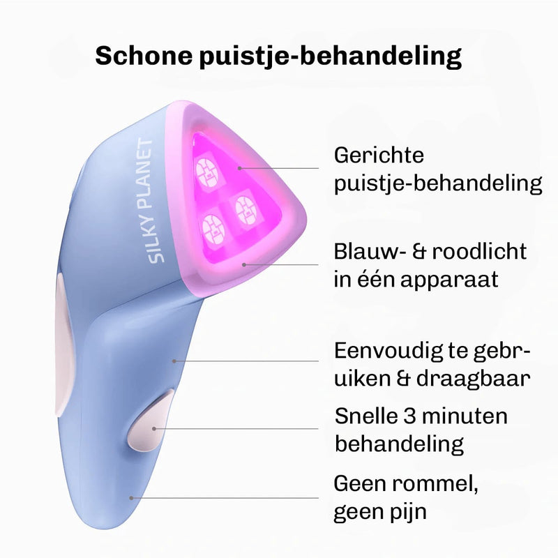 Lichttherapie & acne-apparaat DermaClear