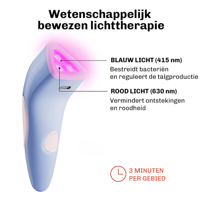 Lichttherapie & acne-apparaat DermaClear